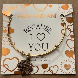 Alex and Ani aunt bracelet